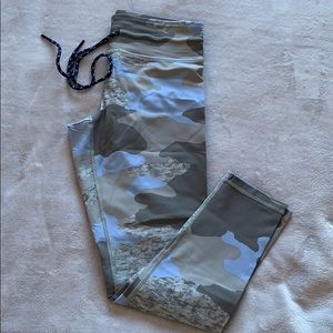 Blue Army Leggings